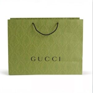 Gucci Olive Green Shopping Bag